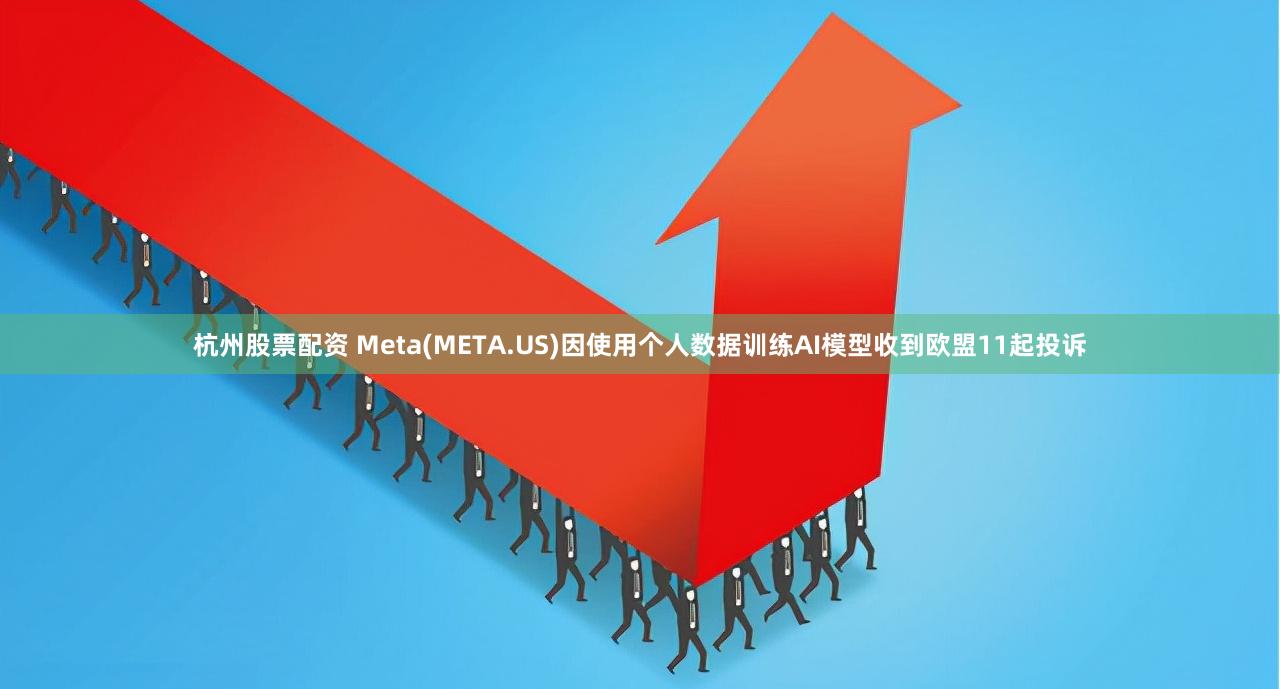 杭州股票配资 Meta(META.US)因使用个人数据训练AI模型收到欧盟11起投诉